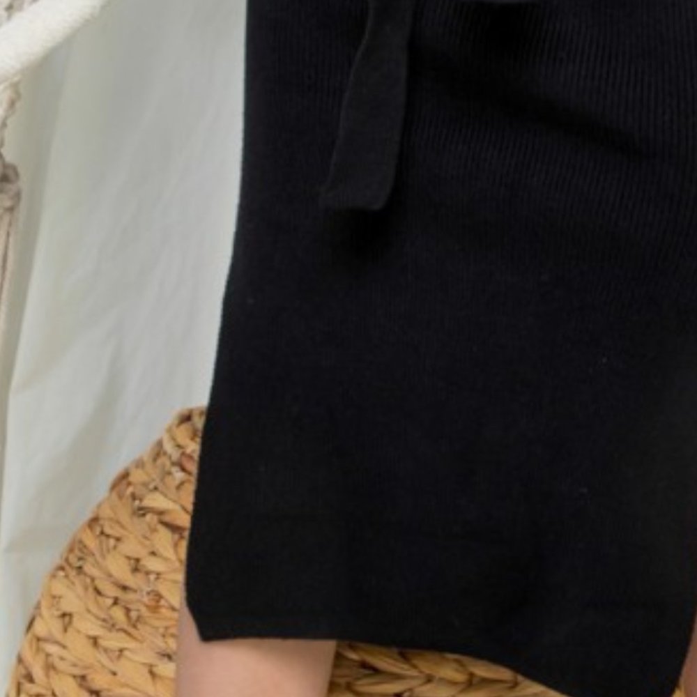 NWT Drape Knit Sweater Dress - Picture 8 of 13